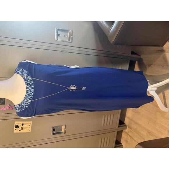 R & M Richards Polished Harmony Dress Sz 10 - Picture 6 of 9